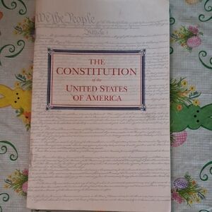 Copy Of The Constitution